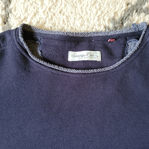 Mens Blue Sovereign Code Crewneck Size XL - Picture 3 of 4